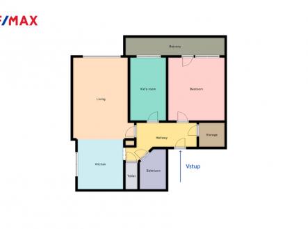 Prodej bytu, 3+kk, 73 m²