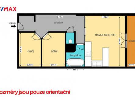 Prodej bytu, 3+kk, 71 m²