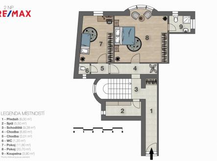 Prodej bytu, 4+1, 217 m²