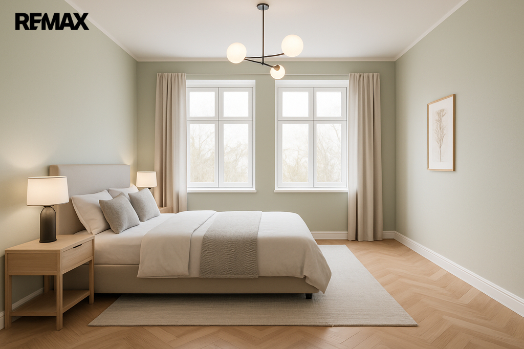 ložnice vizualizace