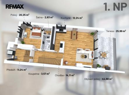 Prodej domu/vily, 297 m²