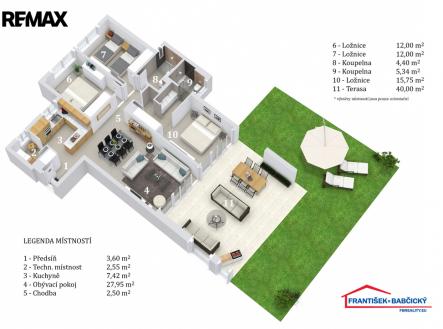 Prodej bytu, 4+kk, 93 m²