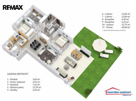 Prodej bytu, 4+kk, 93 m²