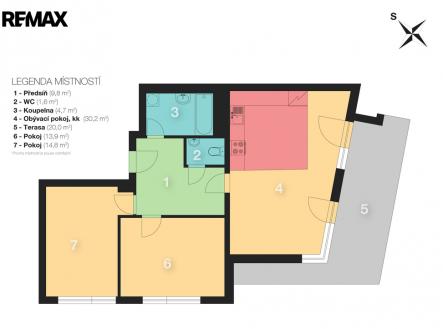 Prodej bytu, 3+kk, 89 m²