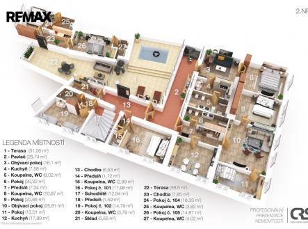 Prodej hotel, 961 m²