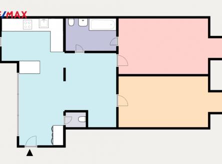 Prodej bytu, 3+kk, 89 m²