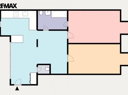Prodej bytu, 3+kk, 89 m²