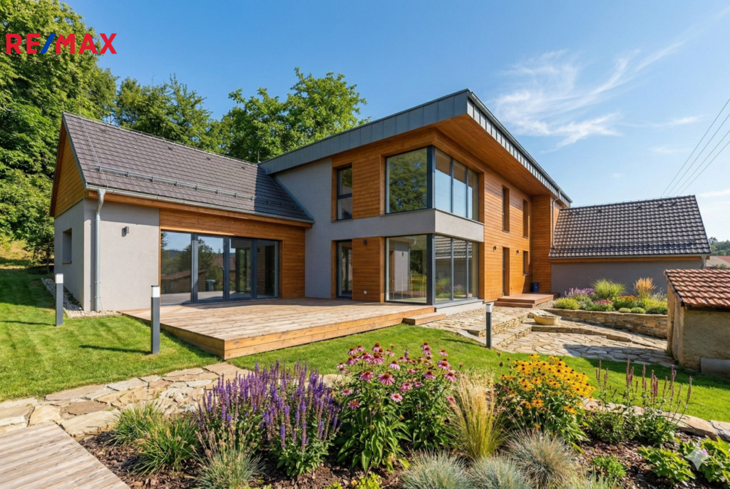 Ilustrační vizualizace – návrh možné budoucí podoby nemovitosti.