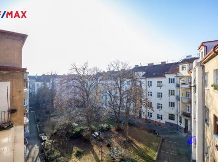 Pohled do vnitrobloku