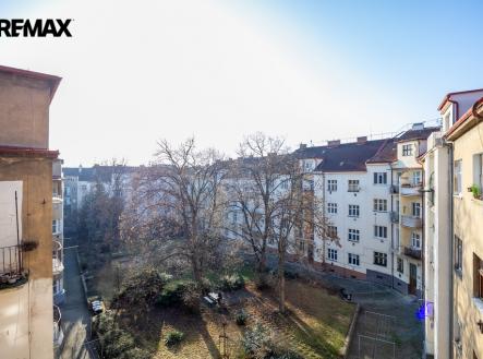 Pohled do vnitrobloku