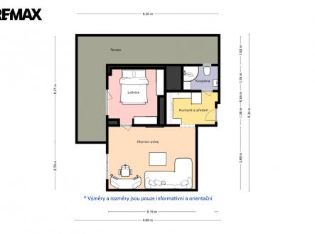 Prodej bytu, 2+kk, 67 m²