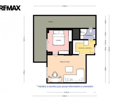 Prodej bytu, 2+kk, 67 m²