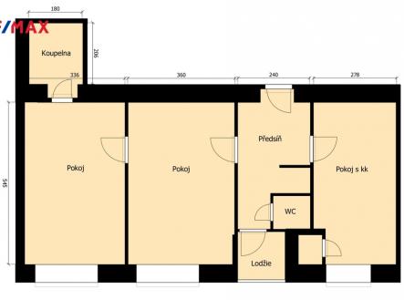 Prodej bytu, 3+kk, 67 m²