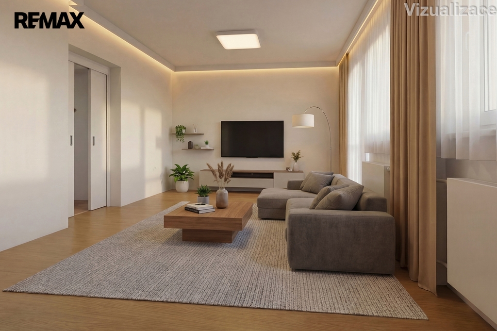 Obývací pokoj vizualizace