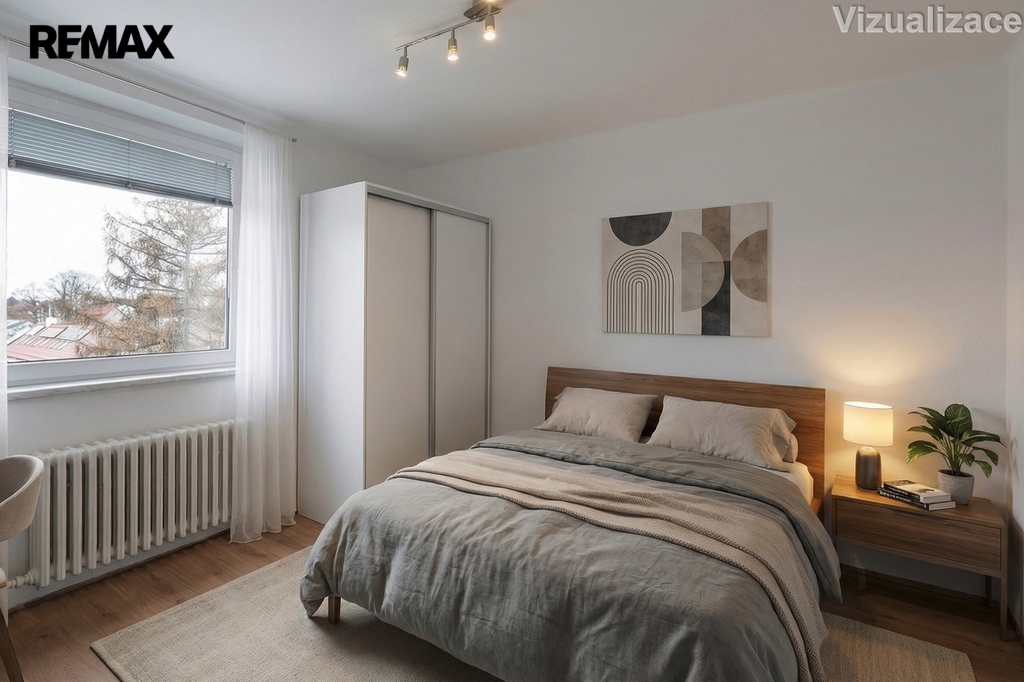 Ložnice vizualizace