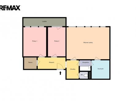 Prodej bytu, 3+1, 80 m²