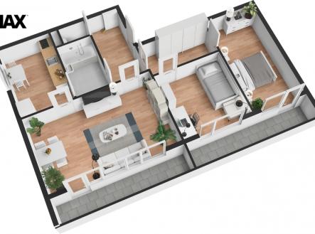 Prodej bytu, 3+1, 81 m²