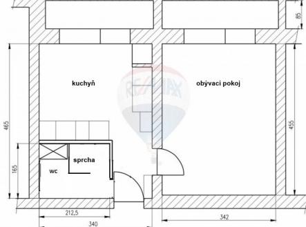 Pronájem bytu, 1+1, 39 m²