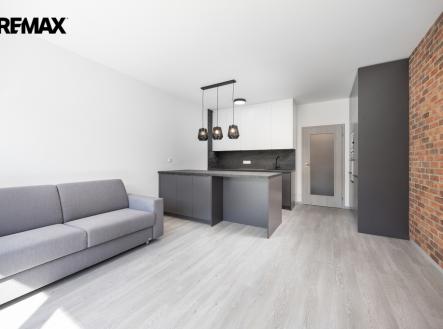 Pronájem bytu, 1+kk, 46 m²