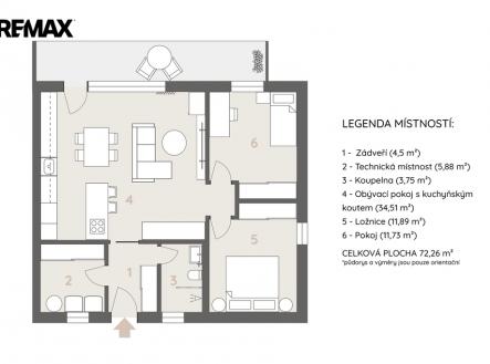 Prodej domu/vily, 72 m²