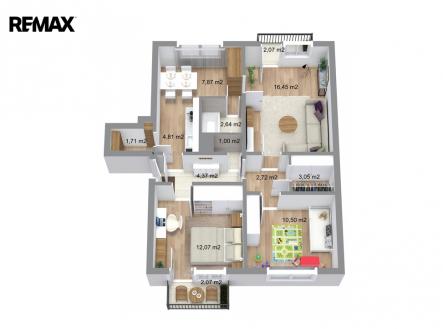 Prodej bytu, 3+1, 75 m²