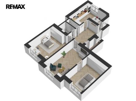 Pronájem bytu, 3+1, 126 m²