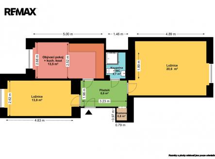 Prodej bytu, 3+kk, 61 m²