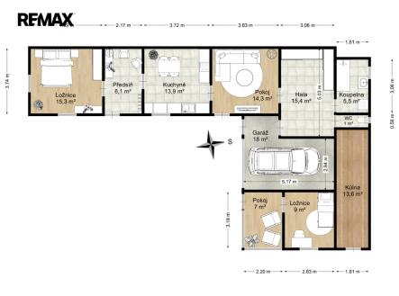 Prodej chaty/rekreačního objektu, 89 m²