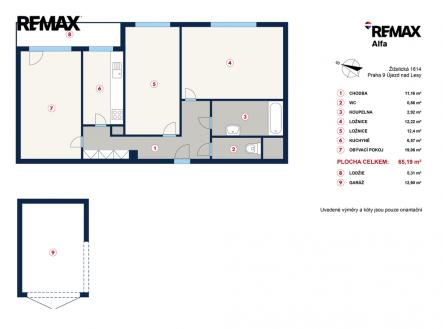 Prodej bytu, 3+1, 74 m²