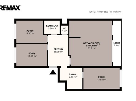 Prodej bytu, 4+kk, 92 m², Kostelec nad Černými lesy – náhled fotky 4