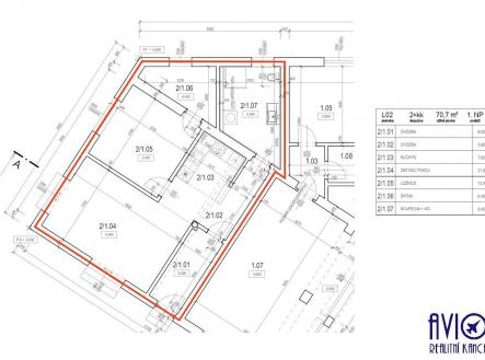 Prodej bytu, 2+kk, 124 m²