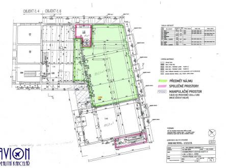 Pronájem skladovací prostor, 263 m²