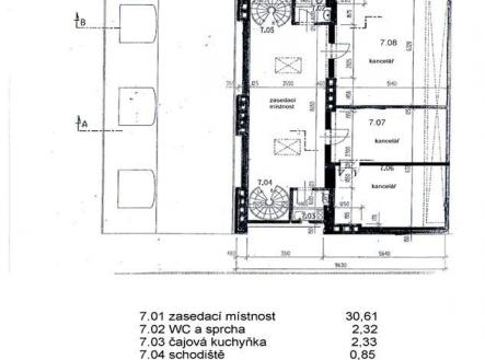 Pronájem - kanceláře, 100 m²