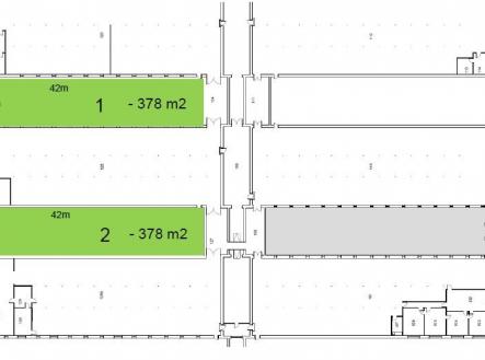 Pronájem skladu, 378 m²