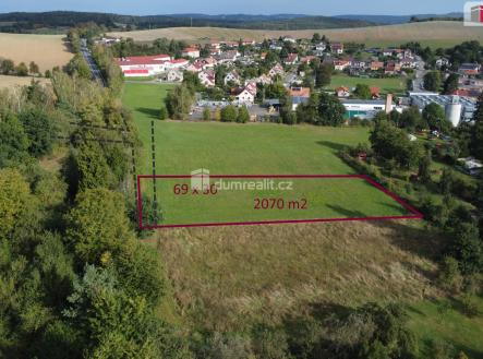 Prodej - pozemek pro bydlení, 2 070 m²