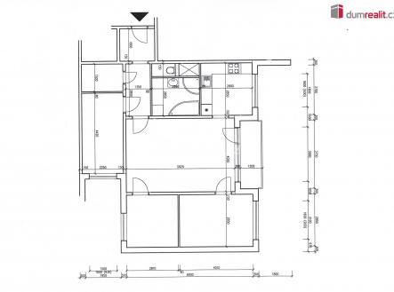 Prodej bytu, 4+1, 86 m²