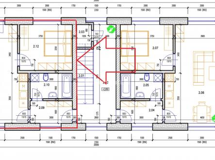 Pronájem bytu, 2+kk, 52 m²