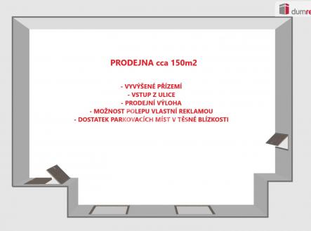 Pronájem - obchodní prostor, 1 m²