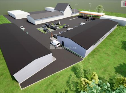 Pronájem - obchodní prostor, 400 m²