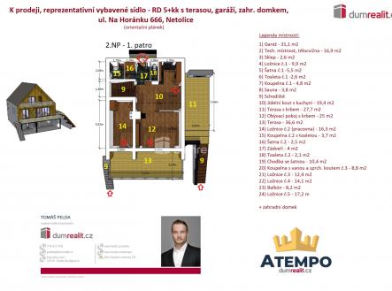 Prodej domu/vily, 286 m²