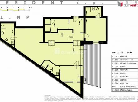 Prodej bytu, 3+kk, 163 m²