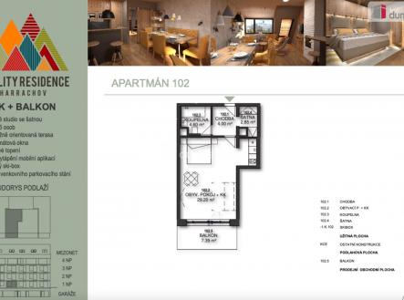 Pronájem bytu, 1+1, 43 m²