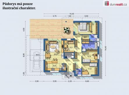 Prodej domu/vily, 126 m²