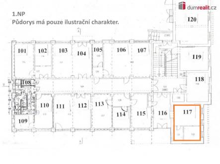 Pronájem - kanceláře, 30 m²