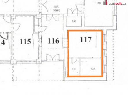 Pronájem - kanceláře, 30 m²