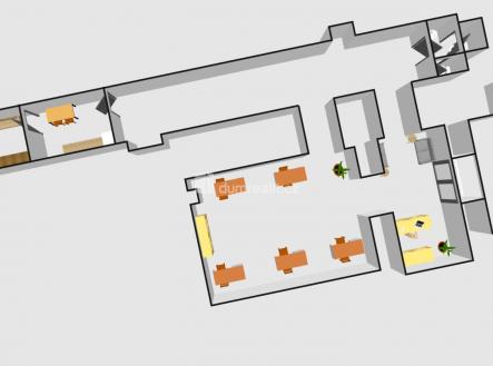 Pronájem obchodní prostor, 93 m²