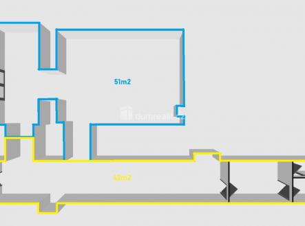 Pronájem obchodní prostor, 93 m²