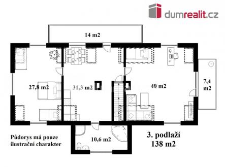 Prodej domu/vily, 334 m²