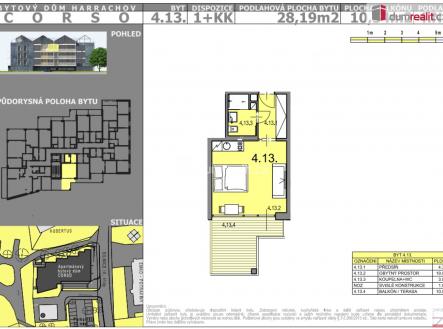 Prodej bytu, 1+kk, 28 m²