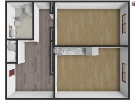 Pronájem bytu, 2+kk, 60 m²